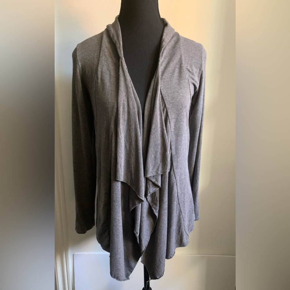 Urban CoCo Women's Drape Front Open Cardigan Long Sleeve